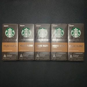 Nespresso Starbucks House Blend 50 Capsules BBD 9/22